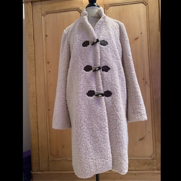 J Crew teddy coat